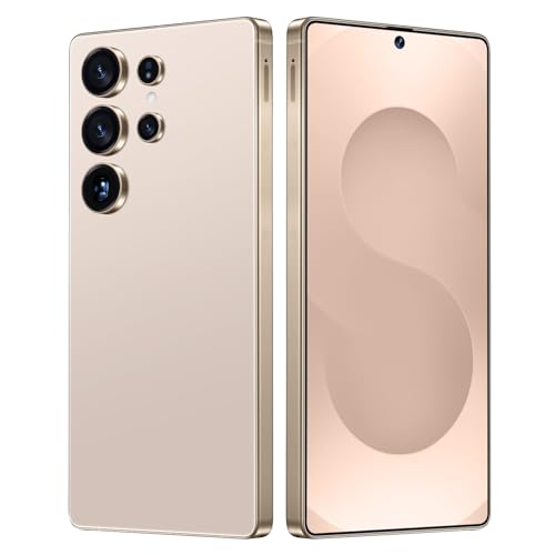 ChaosBandit Unlocked Android Phone, X25 Ultra 5G Smartphone, 8+256GB+128GB Android Cell Phone, 6800 mAh Battery, 48MP+108MP Camera, 6.9" LCD Display, Dual SIM, US Version/T-Mobile/AT&T (Desert Gold)