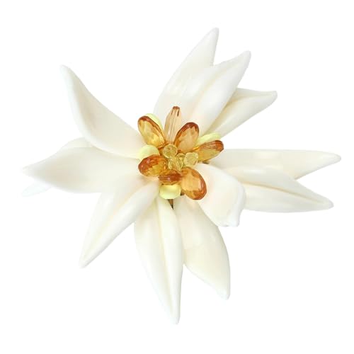 Broche Edelweiss de estilo coreano y artesanía fina para vestidos