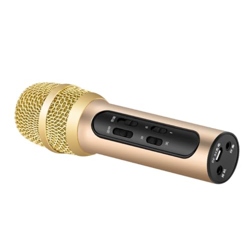 Microphone condensateur chant contre les voix étouffées en karaoké et conférence