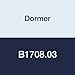 Dormer B1708.03 Centesimal Reamer, Bright, HSS-E, Head Diameter 8.03 mm, Flute Length 33 mm, Full Length 117 mm