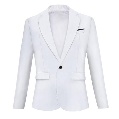 Mens Blazer,Men's One Button Suit Jacket Slim Fit Casual Dinner Wedding Party Prom Business Coat2