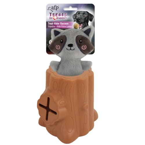 Juguete escondite de mapache para perros AFP Interactive Seek and Hide 2