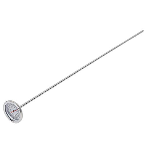 Facibom Compost Soil Thermometer 20 Inch 50 cm Length Premium Food Grade Stainless Steel Measuring Probe Detector