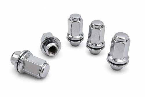 Image of 24 Mag Lug Nuts for 6 Lug Toyota Factory Alloy Wheels on Chevy Truck 14x1.5 Thread Size