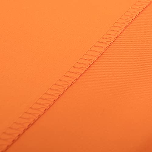 Image of NTBAY 2 Pack Toddler Pillows with Pillowcases, Soft Cotton Down Alternative 13x18 with Microfiber Zippered Pillowcases for Sleeping in Crib Bed - Machine Washable - Breathable Travel Pillow, Orange