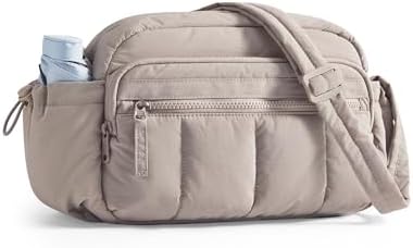 BAGSMART Crossbody Bags for Women Travel Purse, Women's Shoulder Handbags Purses With Built in Wallets, RFID Blocking Slots