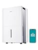 Midea 4,500 Sq. Ft. WiFi Enabled Dehumidifier Without Pump With Reusable Air Filter 50 Pint 2019 DOE (Previously 70 Pint), Ideal For Basements, Large & Medium Sized Rooms, Bathrooms (White)