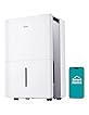 Midea 4,500 Sq. Ft. WiFi Enabled Dehumidifier Without Pump With Reusable Air Filter 50 Pint 2019 DOE (Previously 70 Pint), Ideal For Basements, Large & Medium Sized Rooms, Bathrooms (White)