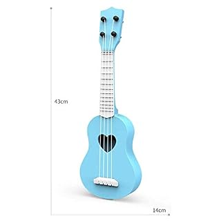 Herklotzn Jouet UkuléLé Ukulele pour Les DéButants Guitare Ukulele pour Les Enfants ÉDucatif Jouet pour Instrument de Musique Mini Mignon Ukulele, Bleu - Les Beatles, Paul McCartney, John Lennon, RIngo Starr, George Harrison Herklotzn Jouet UkuléLé Ukulele pour Les DéButants Guitare Ukulele pour Les Enfants ÉDucatif Jouet pour Instrument de Musique Mini Mignon Ukulele, Bleu – Image 2
