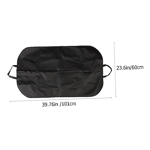 Happyyami 2pcs Garment Bag Hanging Storage Portable Closet for Suit Cover Case Business Folding Bag Home Wardrobe2
