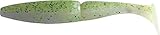 Vendu a l'unite Leurres Souples Shad avec Queue Articulee - Sawamura One Up Shad 3In - 6,8Cm - 4G - 071 Yellow Chartreuse - Vendu A L Unite