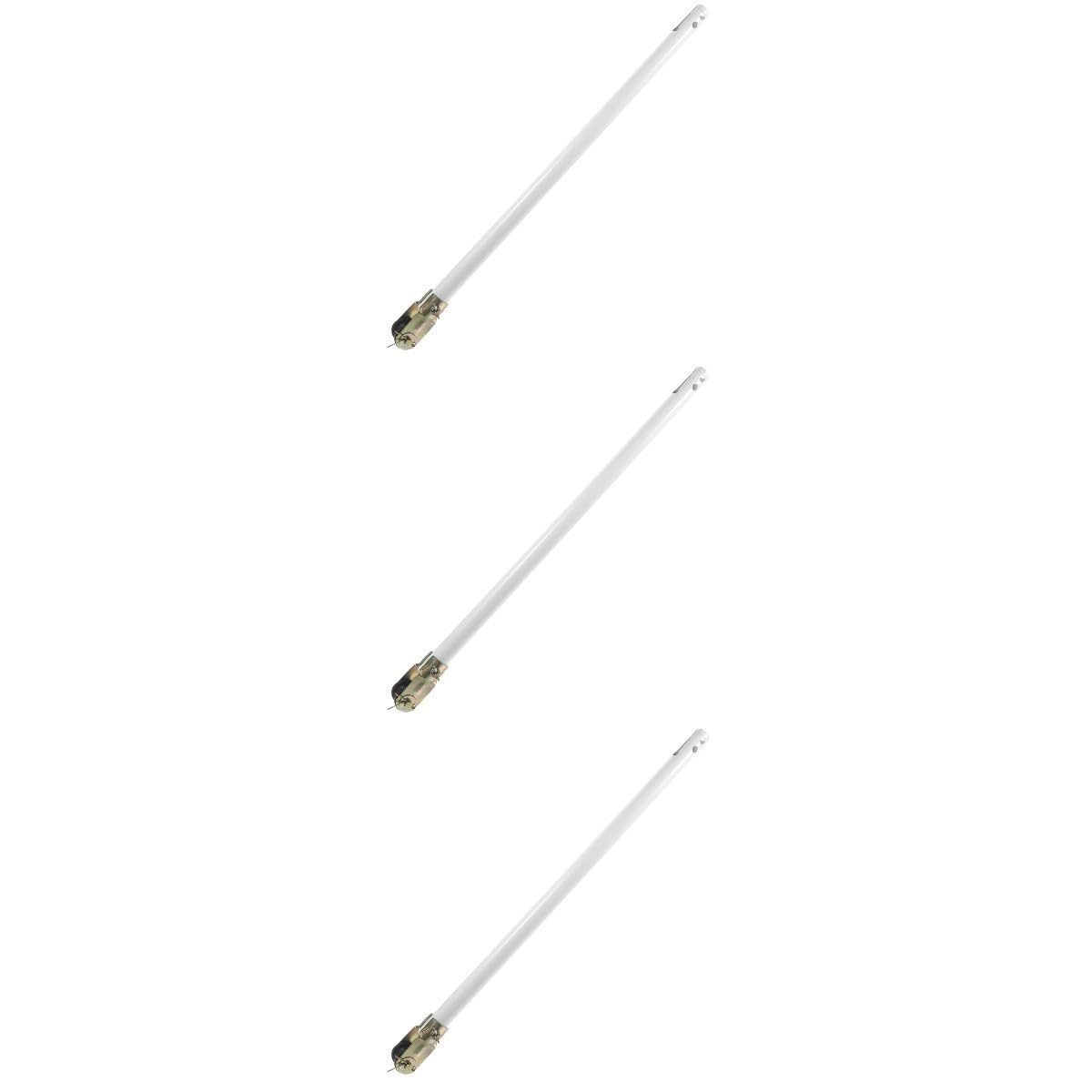 Uonlytech 3 Ensembles De Tige D' De Ventilateur De Plafond De Tige De De Tige De Pour Ventilateur Pièces De Rechange De Ventilateur De Plafond