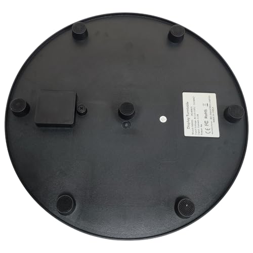 image for fotoconic Black Electric Motorized Rotating Turntable Display Stand, 1