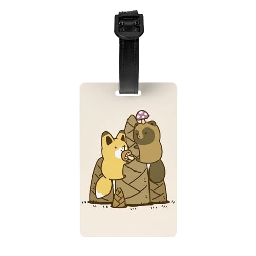 �^�k�L�ƃL�c�l �l�[���^�O �X�[�c�P�[�X ���s�^�O �g���x���^�O ���O���x�� �J�o������ �y�� �����h�~ �l�[���J�[�h�t�� �ԍ��D ���s �o�� ������� �l�C �L�����N�^�[ 8.5*5.4cm