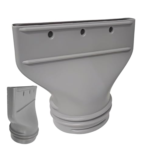 Flacher Klimaanlage Abluftschlauch Adapter, Klimaanlage Kippfenster Adapter Für 130mm/150mm Durchmesser Abluftschlauch Klimagerät Fenster,...