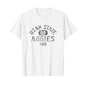 Utah State Aggies 1888 Vintage Logo T-Shirt