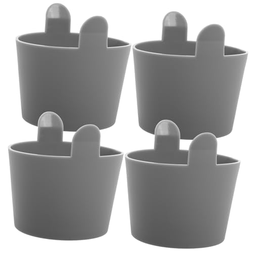 SOESFOUFU 4pcs Air Fryer Egg Molds Silicone Egg Ring for Air Fryer Dishwasher Safe Multifunctional