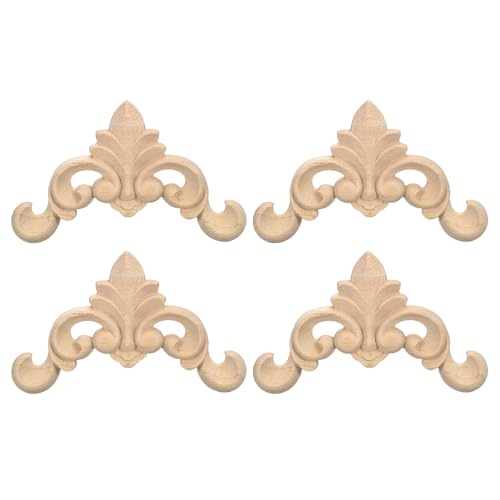 uxcell 4 ؒ̃AbvP hfJ[ xbh/hA/HI/hbT[/[h[u/Ƌ̑p DIY(4x4cm/1.57C`x1.57C`)