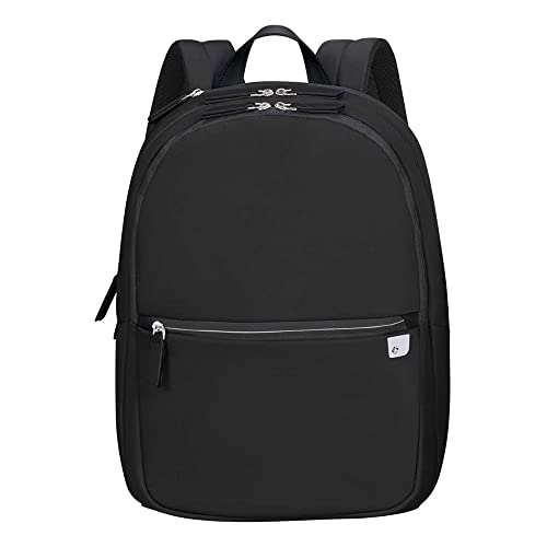 Samsonite Eco Wave - 14 tums bärbar dator ryggsäck, 40 cm, 13 l, svart (svart)