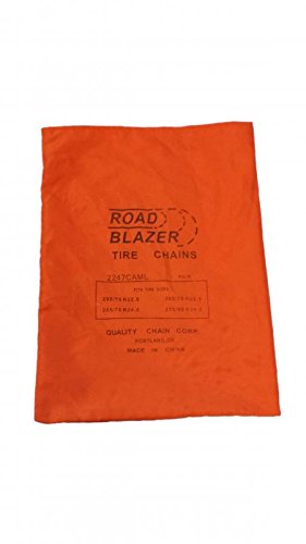 Quality Chain Road Blazer Light Weight Alloy Cam Wide Base 5.9mm Commercial Truck Link Tire Chains (3269CAML)