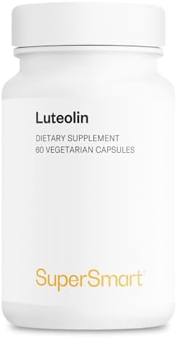 Supersmart - Luteolin 100mg per Day (High Strength) - Bioactive Flavonoid Supplement | Non-GMO & Gluten Free - 60 Vegetarian Capsules