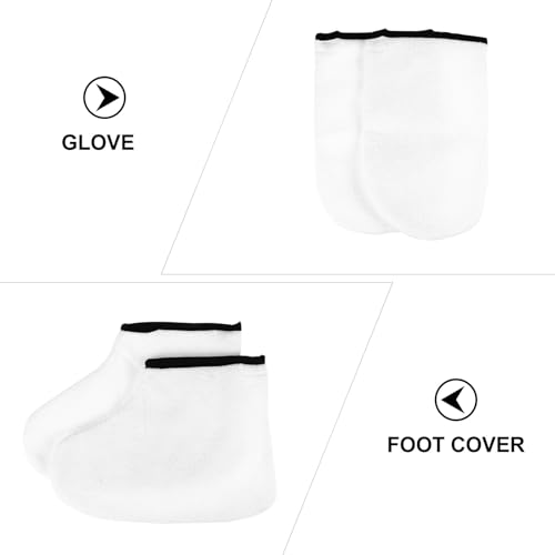 Protection la cire de paraffine avec moufles en polyester isolant - 3