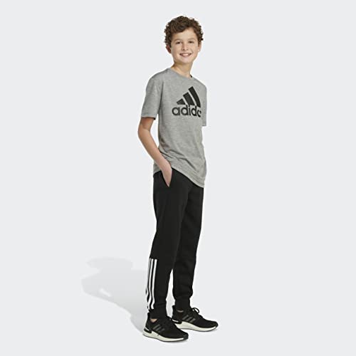 adidas Boy's Core Badge 21 Joggers (Big Kids) Black Team, Large4