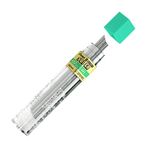 Pentel Super Hi-Polymer Lead Refill, 0.7Mm Medium, 4H, 144 Pieces Of Lead (50-4H),Gray #TOP1