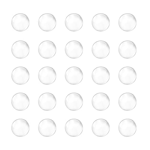 Quarkzman 250Stk Glas Siedesteine 8mm