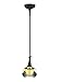 Dale Tiffany TH18350 Perla Tiffany Mini Pendant, Antique Bronze/Multi