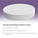 Micro Sponge Filter Replacement 1362 for Nikken Aqua Pour 1360, Durable Porous Prefilter Sponge for Gravity Water Filter System, Traps Sediment & Extends Cartridge Life of Hard Water Filters, 2 Pack