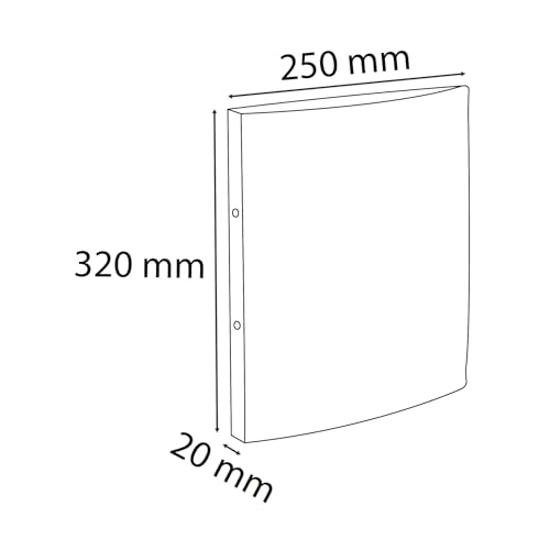 Classeur carte lustrée Exacompta A4 bleu foncé à élastiques pour classer vos documents