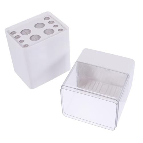 PATKAW 1 Caja De Almacenamiento De Brochas De Maquillaje Brillo De Labios Organizador De Maquillaje Bolsa Organizadora De Brochas De Maquillaje Kit De Contenedores De Cosméticos De