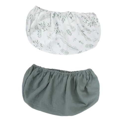 Drap-housse pour matelas en coton Milisten extensible et universel pour berceau lot de 2