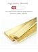Brass Flat Bar Stock 2mm Thickness, 5/6/8/10mm Width x 500mm Length for Knife Making, Craft, Electrical & Industrial Applications(2 * 10 * 500mm)