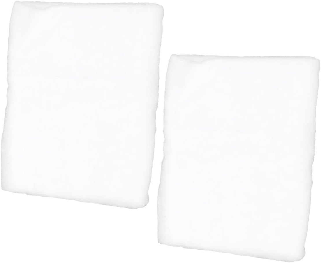 Ipetboom 2pcs White Artificial Snow Blanket for Christmas Decoration, Thick Faux Snow Sheet 1.5x1m for Indoor Winter Scenes and Holiday Party Craft Use