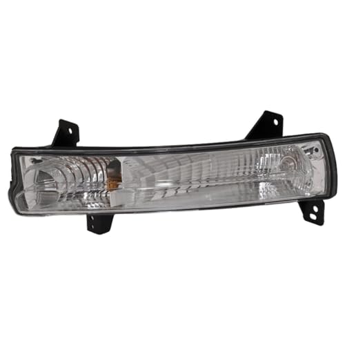 Parking Light Corner Side Marker Park Lamp Driver Left Hand Clear Lens for Jeep for Compass 2017-2021 with Bulb(S)-Assembly 55112721AB CH2520147