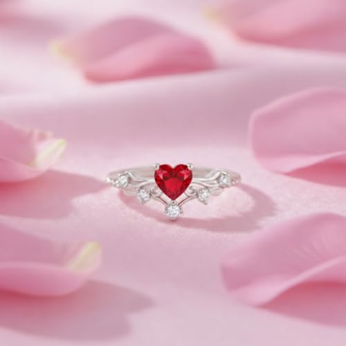 Image of ROOVI Pure 925 Sterling Silver AD Ring I Indian Ring Size-14 I Gifts for Girlfriend I Gifts for Women & Girls| With Certificate of Authenticity and 925 Stamp