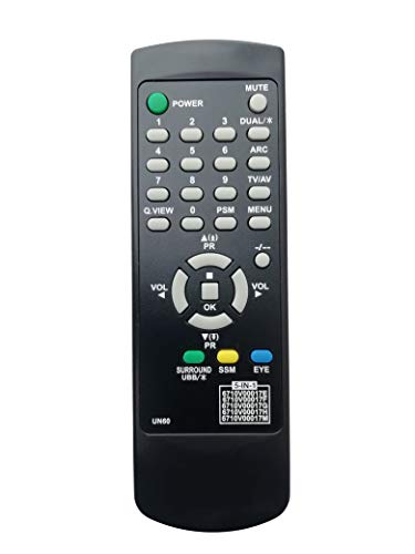 Image of LipiWorld UN60 5IN1 6710VOOO17E /F /G /H /M CRT TV Universal Remote Control Compatible for LG