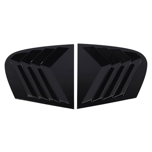 El Mejor Listado de Contraventanas los mejores 10. 49 Contraventana Lateral Trasera para 1 Series E87 2005-2011, Negro Brillante, Cubiertas de ABS Impermeables: Mejora de la privacidad, diseño Robusto y fácil instalación para 1...