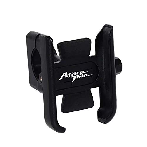 Support de téléphone Portable pour HON DA CRF 1000L CRF1000L Africa Twin ABS/DCT Support de Support Universel Pince de Moto Type de Guidon(Noir) Cover