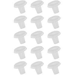 Accesorios Para Persianas Venecianas FARUTA Persianas de riel inferior, 30 unidades, botón de escalera, botón de botón, persianas con un agujero componentes piezas accesorio