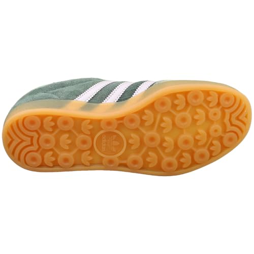 Image of adidas Gazelle Indoor Men's Sneaker, Mineral Green /Silver Dawn /Silver Green, Size 9