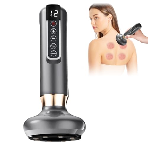 PLLYPE Cellulite Massagegerät, Cellulite schröpfgerät, Elektrisches Schröpftherapie Set, Schröpfgerät Elektrisch, Anti Cellulite Massager, für Bauch, Taille, Arme, Beine(Grau) PLLYPE Cellulite Massagegerät, Cellulite schröpfgerät, Elektrisches Schröpftherapie Set, Schröpfgerät Elektrisch, Anti Cellulite Massager, für Bauch, Taille, Arme, Beine(Grau)