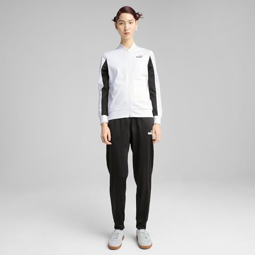 PUMA Damen Poly Baseball Suit cl Gestrickte Anzüge, PUMA White, XS – Ansicht 3