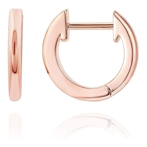 PAVOI 14K Rose Gold Cuff Earrings for Women Cover