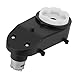 RS380 Gear Box,Steering Gear Box, Gearbox Steering Wheel Motor Gear Box for Children Car Kids Toy (5000Rpm 12V)
