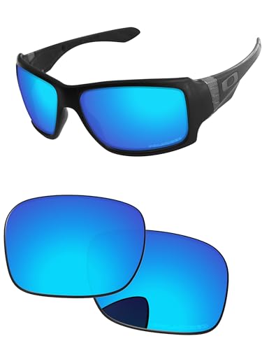 Image of Replacement Lenses for Oakley Big Taco OO9173 62mm Sunglass - Precision Fit, UV Block & Impact Resistant