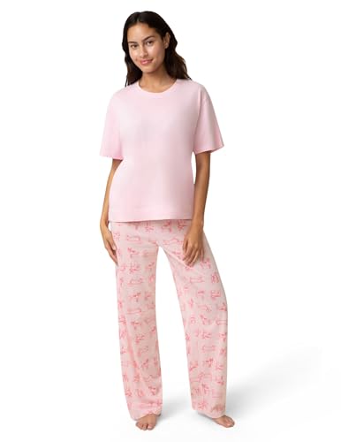 Image of HUE Women's Cotton Candied Pajama Loungewear 100% Cotton Sleepwear