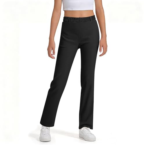 Pantalon habillé stretch unisexe enfant avec poches taille 5-16 ans
